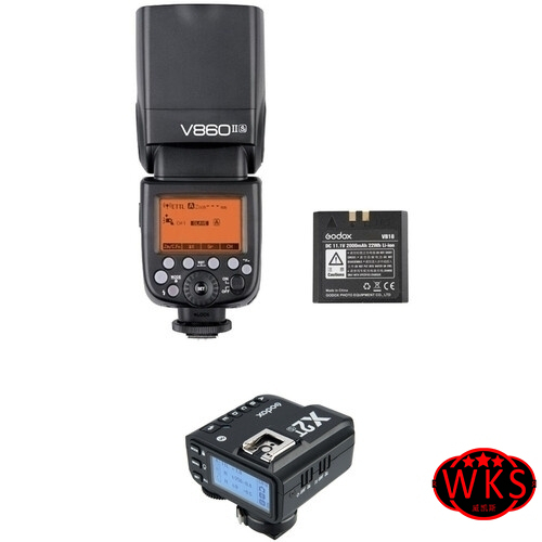 Godox VING V860IIS Flash Kit with Camera Trigger X2 for Sony